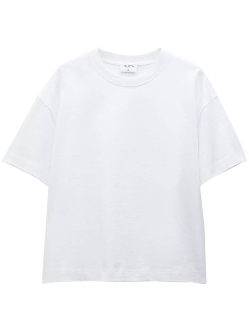 Filippa K Oversized-T-Shirt aus Bio-Baumwolle - Weiß von Filippa K