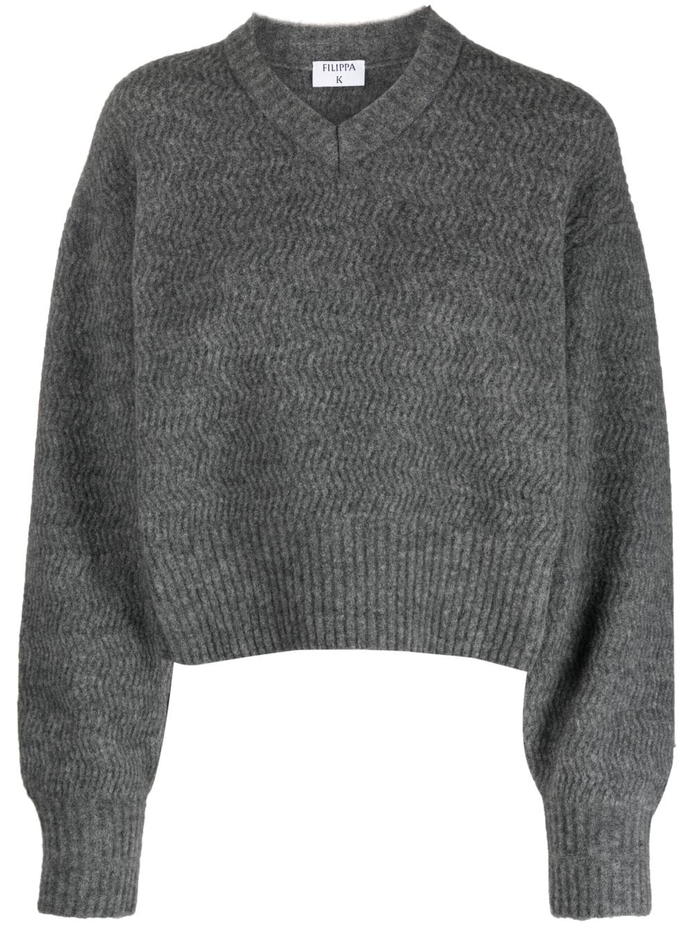 Filippa K Pullover mit V-Ausschnitt - Grau von Filippa K