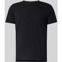 Filippa K Regular Fit T-Shirt mit Rollsaum in Black, Größe S von Filippa K