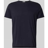 Filippa K Regular Fit T-Shirt mit Rollsaum in Marine, Größe M von Filippa K