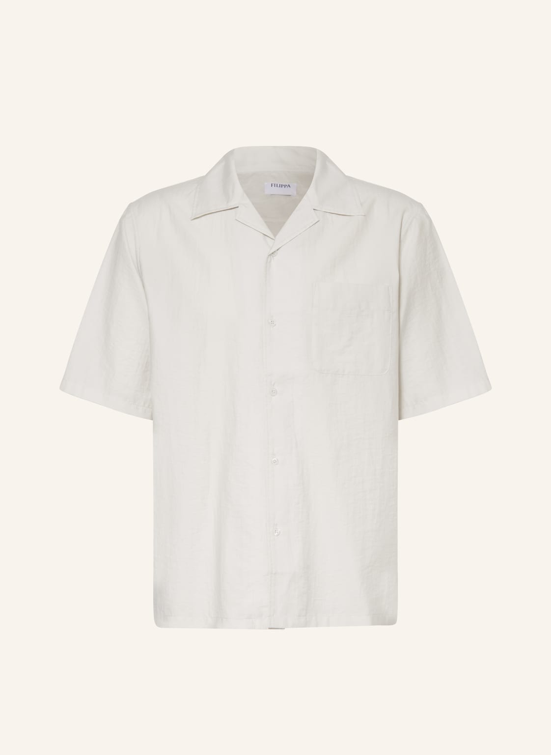 Filippa K Resorthemd Regular Fit weiss von Filippa K