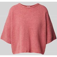 Filippa K T-Shirt in Strick-Optik in Kirsche, Größe M von Filippa K