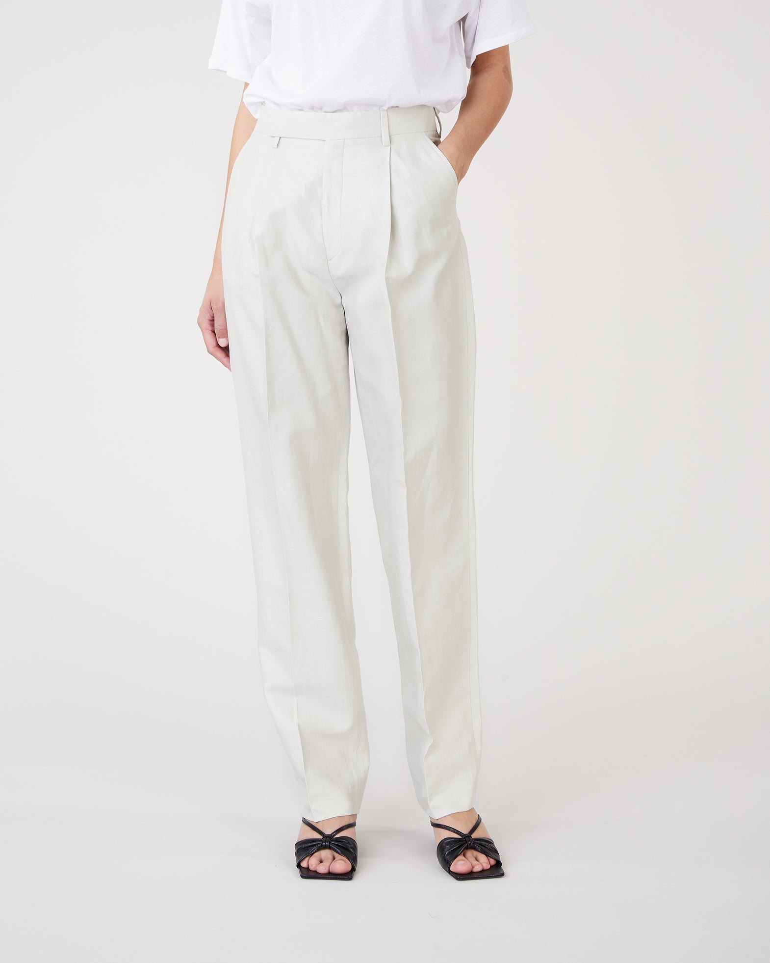 Filippa K Trousers Julie Linen Ivory Filippa K Trousers Julie Linen Ivory von Filippa K