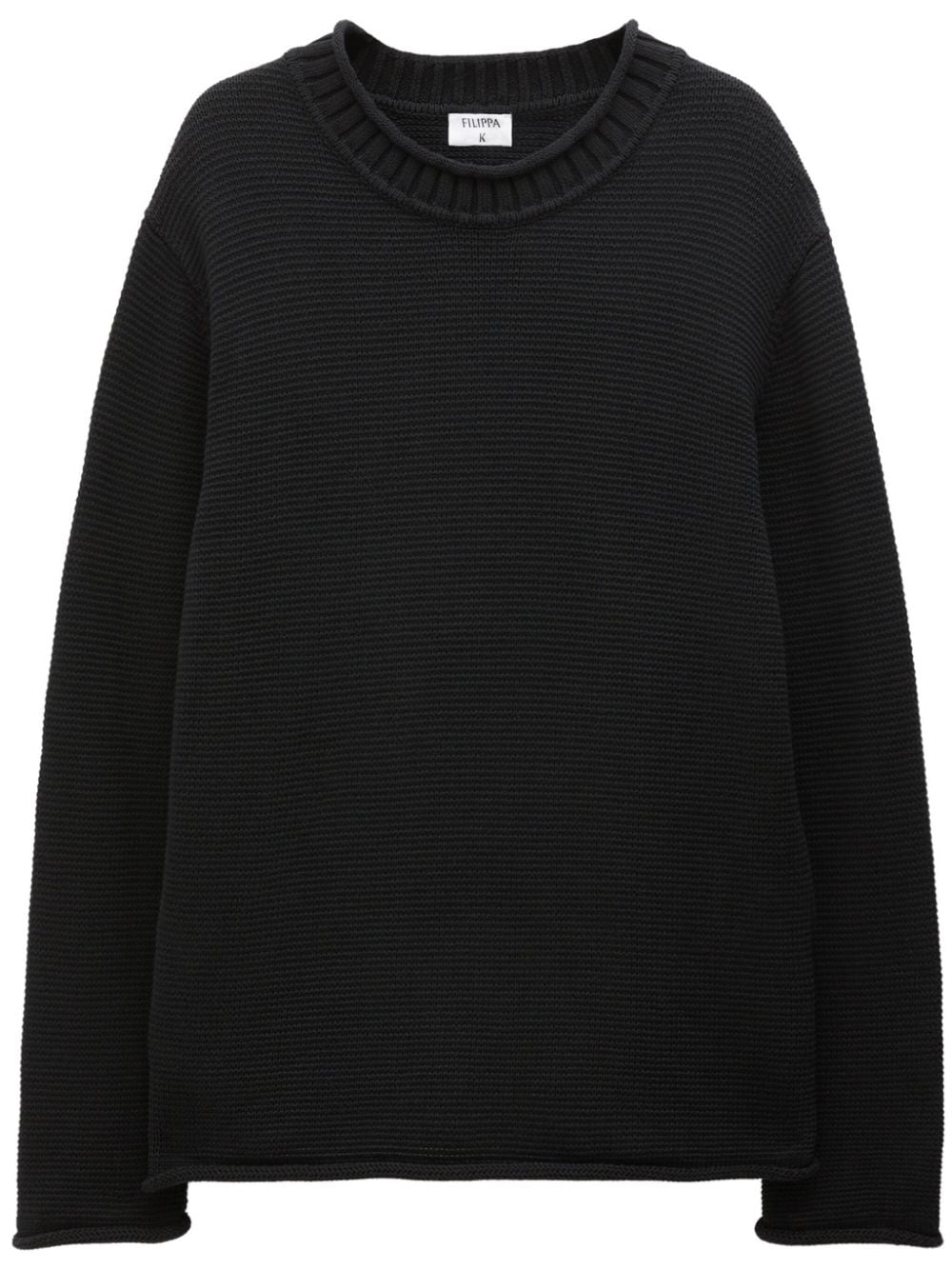 Filippa K Pullover mit rundem Ausschnitt - Schwarz von Filippa K