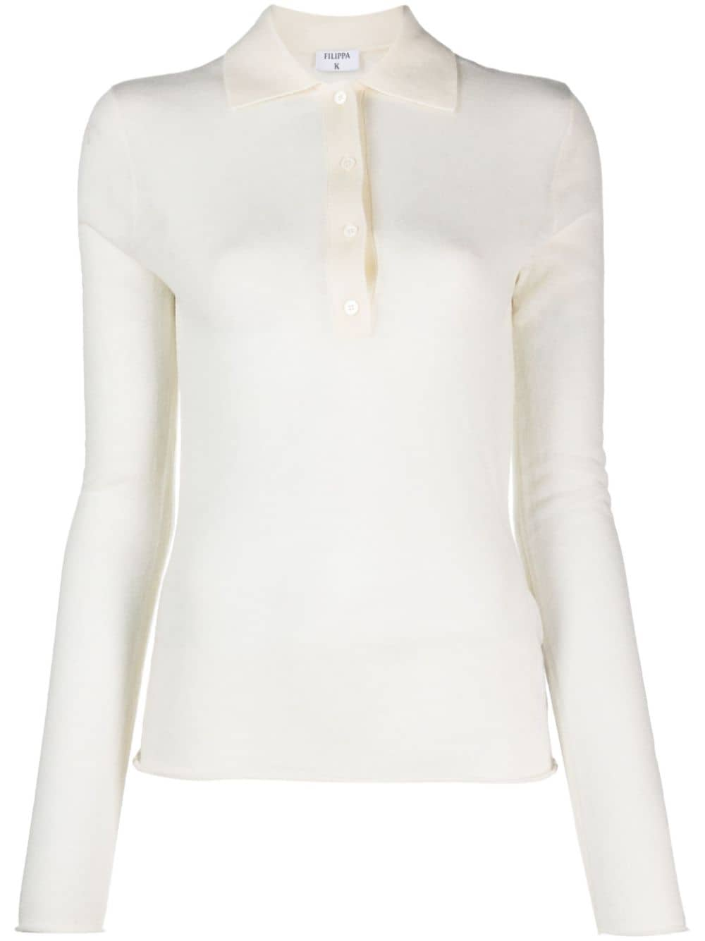 Filippa K Semi-transparentes Strickoberteil - Weiß von Filippa K