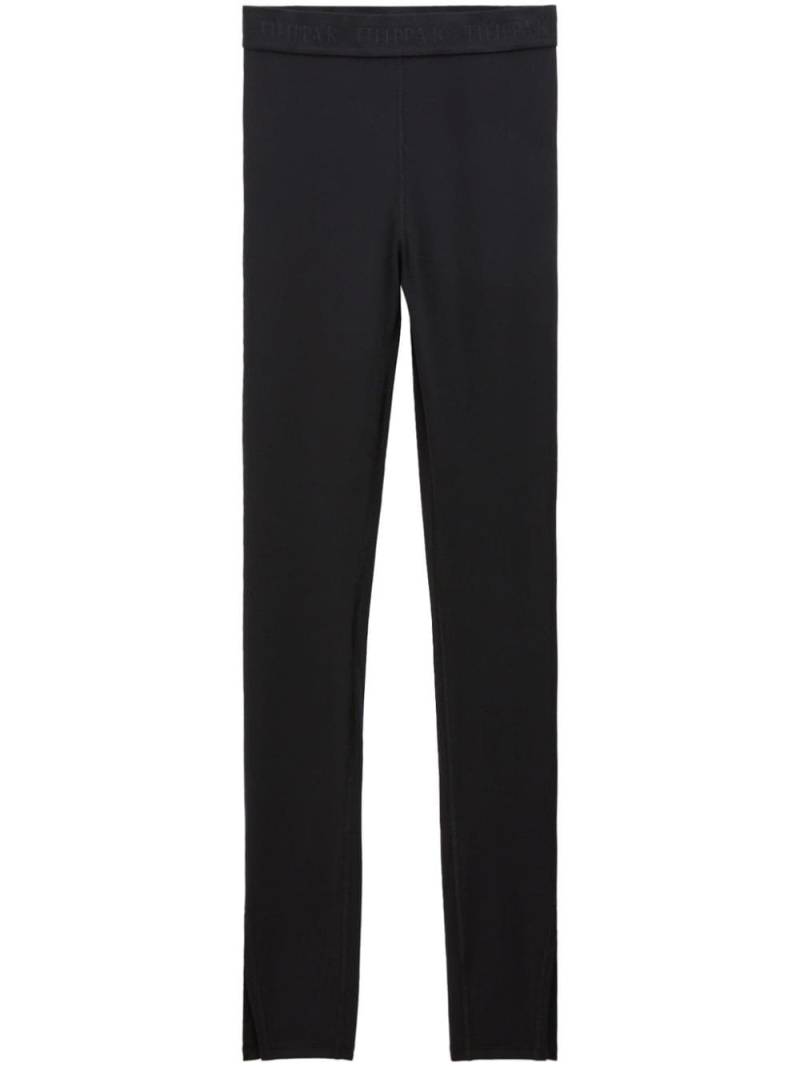 Filippa K Leggings mit Logo-Bund - Schwarz von Filippa K