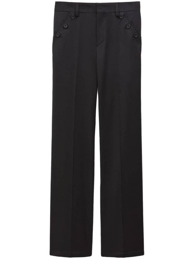 Filippa K Hose mit geradem Bein - Schwarz von Filippa K