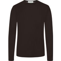 Filippo De Laurentiis Leichter Rundhals-Pullover aus Super 120 Merinowolle in 52 von Filippo De Laurentiis