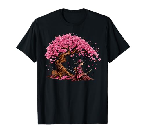 Mädchen Samurai-Katze Katana Kanji Japanische Kultur Krieger T-Shirt Mädchen Samurai-Katze Katana Kanji Japanische Kultur Krieger T-Shirt von Fille Chat Samouraï Japonais Ukiyo-e Anime Japon