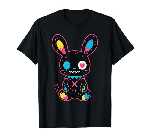 Hase Gothic Creepy Kawaii Japanisch für E-Girl Mode T-Shirt Hase Gothic Creepy Kawaii Japanisch für E-Girl Mode T-Shirt von Fille Gothique Creepy Kawaii Japon Mythologie
