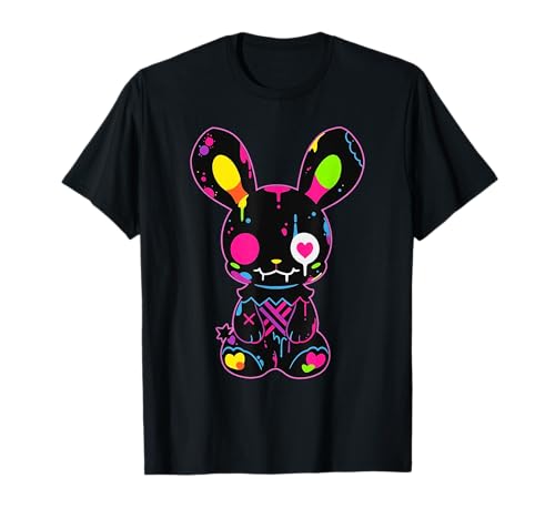 Hase Gothic Japanisches Anime Creepy Goth E-Girl Otaku T-Shirt Hase Gothic Japanisches Anime Creepy Goth E-Girl Otaku T-Shirt von Fille Gothique Creepy Kawaii Japon Mythologie