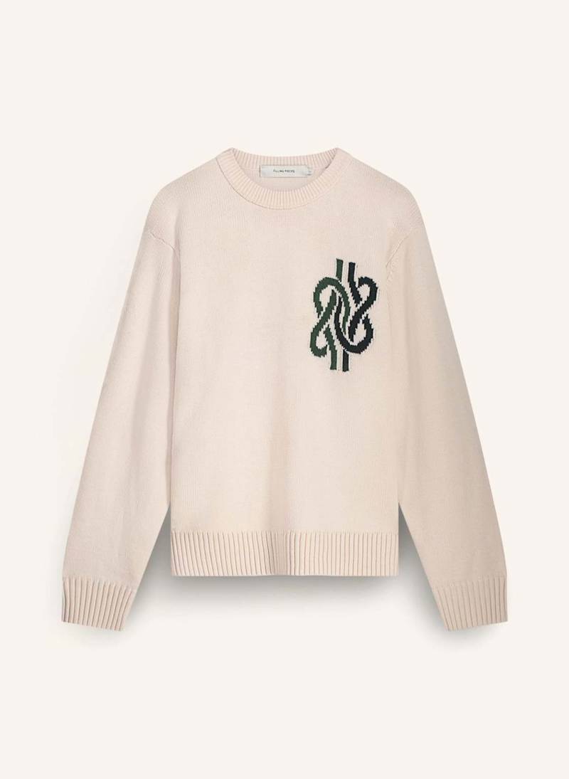 Filling Pieces Knit Sweater Knot weiss von Filling Pieces