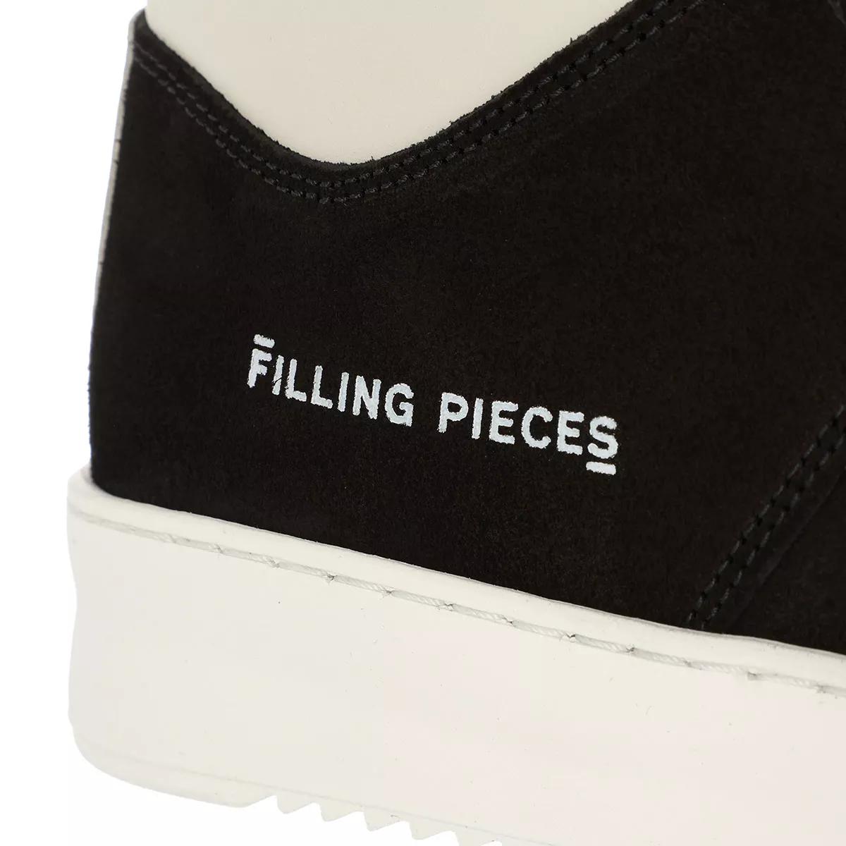 Filling Pieces Sneakers - Mid Court Suede - Gr. 36 (EU) - in Schwarz - für Damen von Filling Pieces