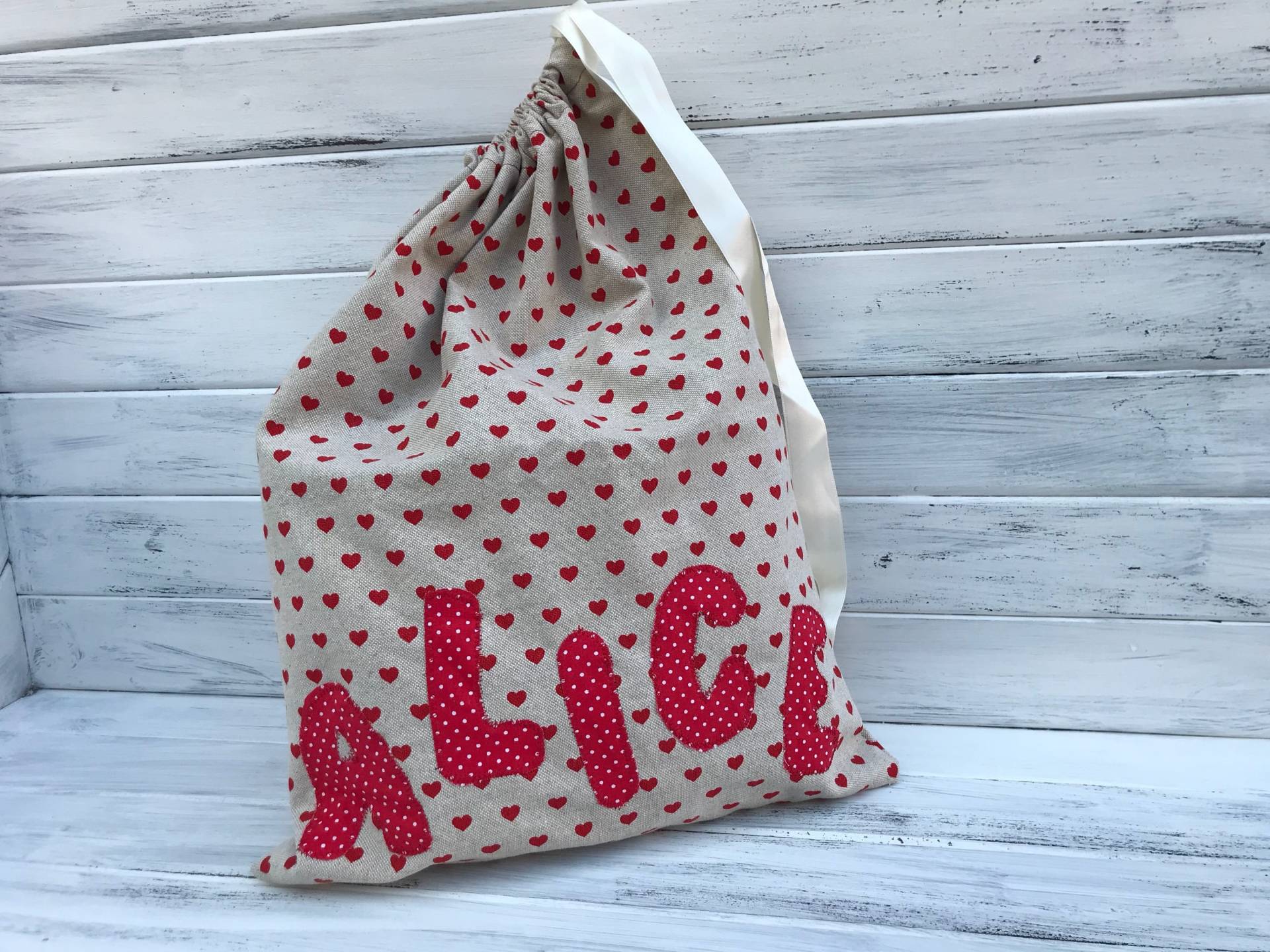 Kindergartentasche Mit Aufgedrucktem Namen, Spieletasche von Filodimamma