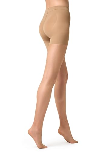 Filodoro Damen Panty Summer Control Top 8 Sehr transparente Kontrollhose. 8 den, beige, 42 von FILODORO