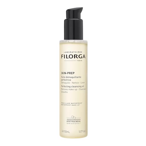 Filorga | Skin Prep Perfect Cleansing Oil | perfektionierendes Abschminköl | Entfernt überschüssigen Talg, Unreinheiten und Make-up | Mit Sonnenblumenöl reich an Omega 6 und Vitamin E | 150 ml von Filorga