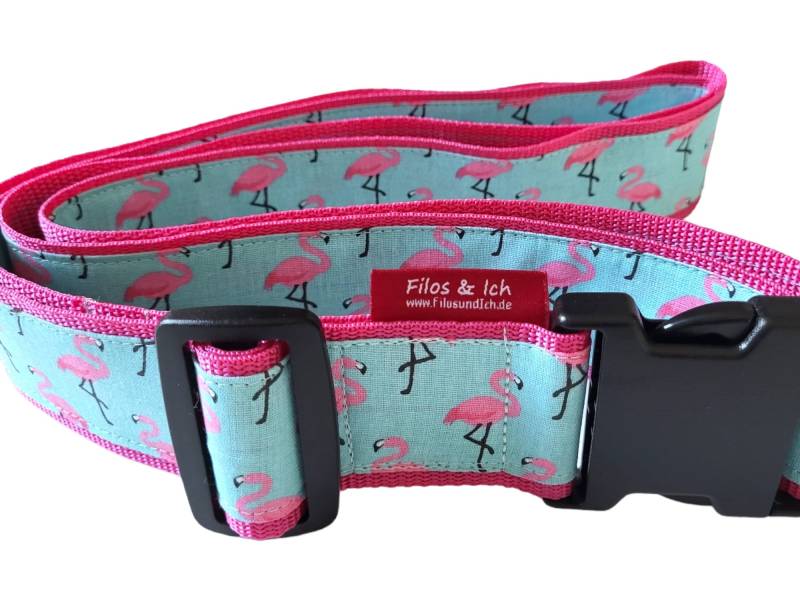 Koffergurt Flamingo/ Kofferband Kreuzfahrt/Gepäckriemen Reise /Urlaub Karibik von FilosundIch