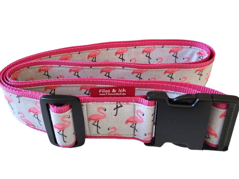 Koffergurt Flamingo/ Kofferband Kreuzfahrt/Gepäckriemen Reise /Urlaub Karibik von FilosundIch