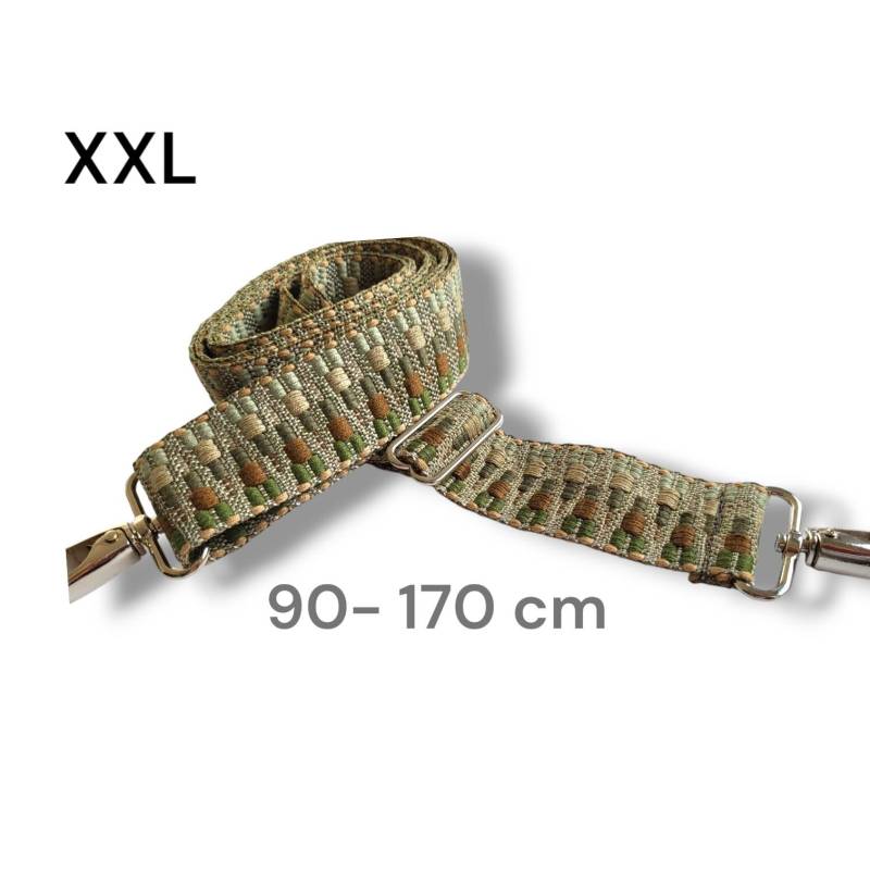 Taschengurt Grün Olive Lang, Xxl, Tragegurt Für Taschen, Wechselgurt, Schultergurt Maritim von FilosundIch