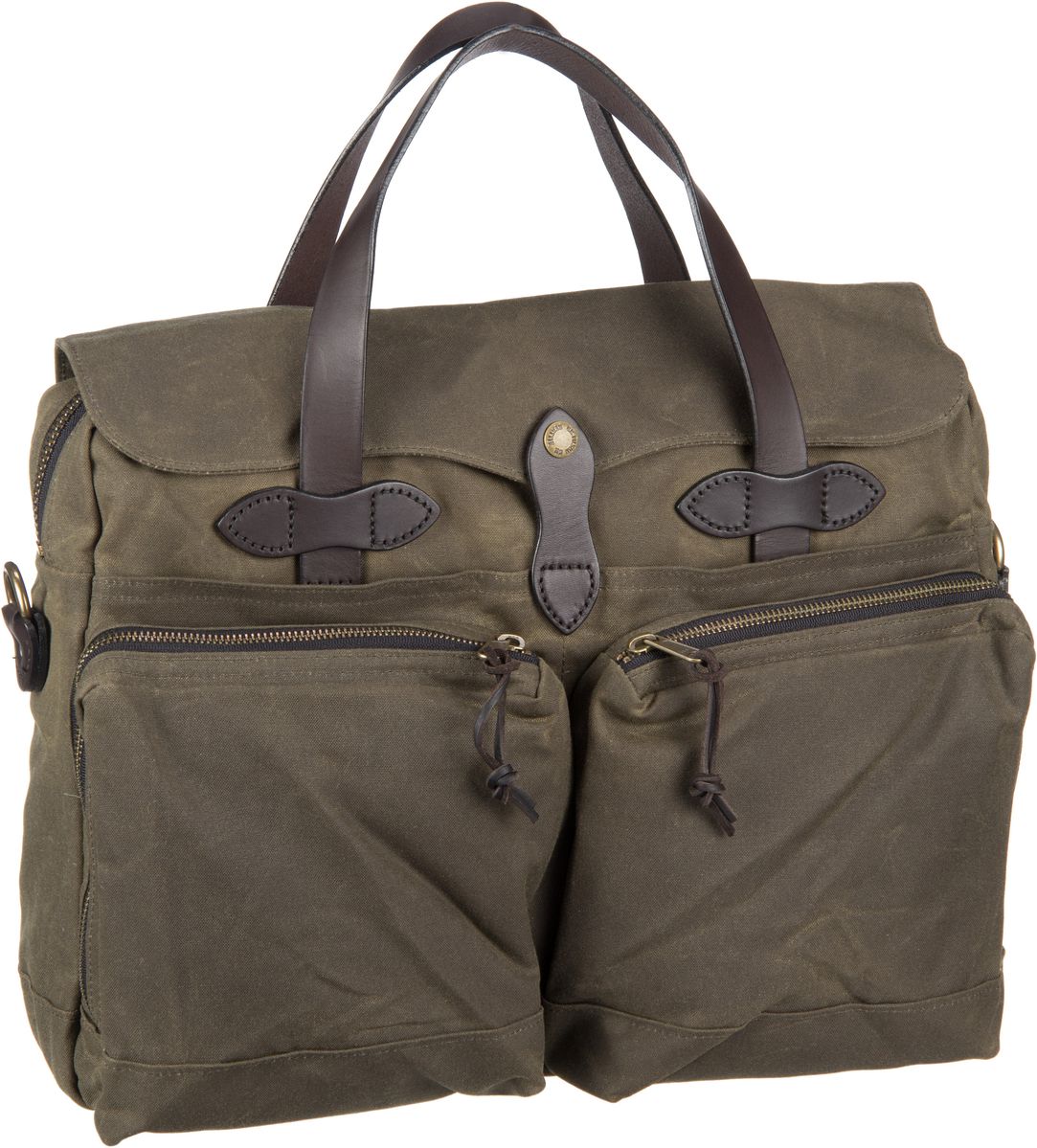 Filson 24 Hour Tin Briefcase  in Oliv (15 Liter), Aktentasche von Filson