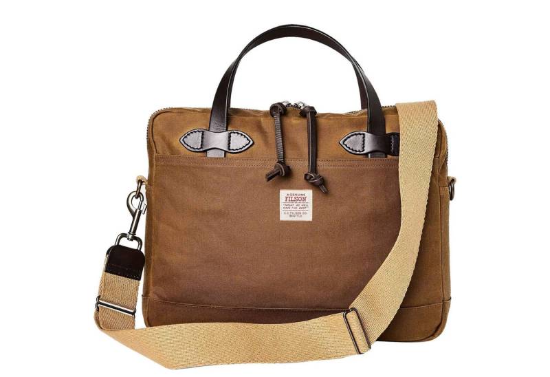 Filson Aktentasche Tin Cloth - Aktentasche 15.6" 45 cm (dark tan) von Filson