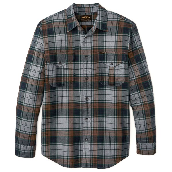Filson - LT WT Alaskan Guide Shirt - Hemd Gr XXL grau von Filson