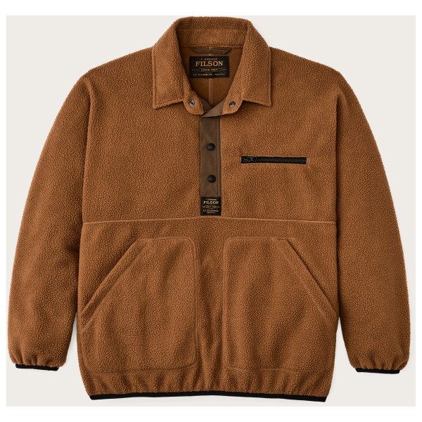 Filson - Pile Fleece Pullover - Fleecepullover Gr XXL braun von Filson