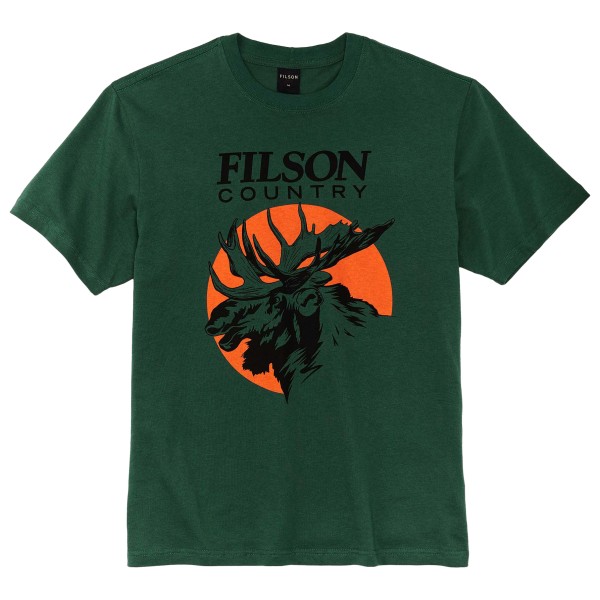 Filson - S/S Pioneer Graphic T-Shirt - T-Shirt Gr XXL grün von Filson