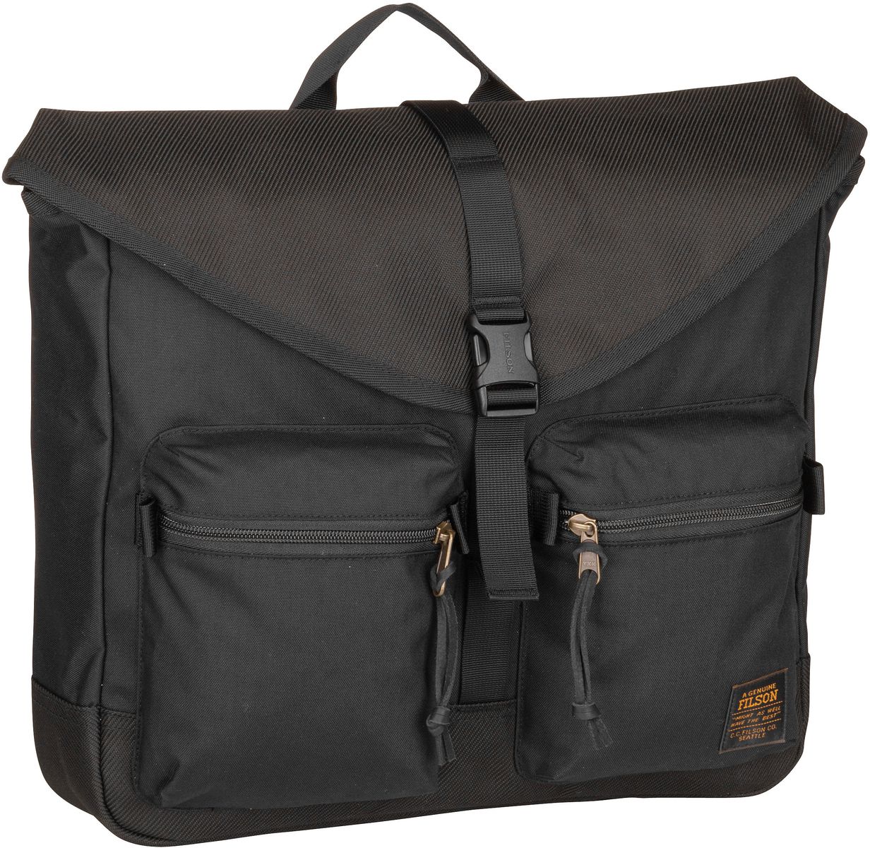 Filson Surveyor Messenger Bag  in Schwarz (10.1 Liter), Umhängetasche von Filson