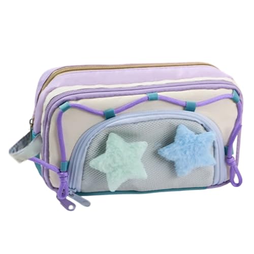 Filvczt Federmäppchen Tasche | Großes Fassungsvermögen Schutztasche Für Stifte - Schreibwarenorganizer für Radiergummi Marker Lineal Haftnotizen für Schüler Kindergarten Universität Reise Rucksack von Filvczt