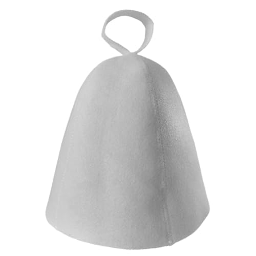 Hut Für Bäder Und Saunen, Filzsauna -Hut -Isolierung, Dusche Und Spa -Kappe Mit Thermischen Isolierschutz, Wasserabsorption Und Atmungsaktiv, 70 Cm, Für Männer Und Frauen von Filvczt