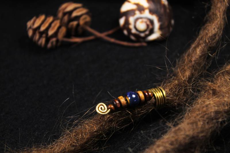 Dreadschmuck | Drahtperle Für Dreads Dreadperle Hippieschmuck Boho von FimonacciArtifacts