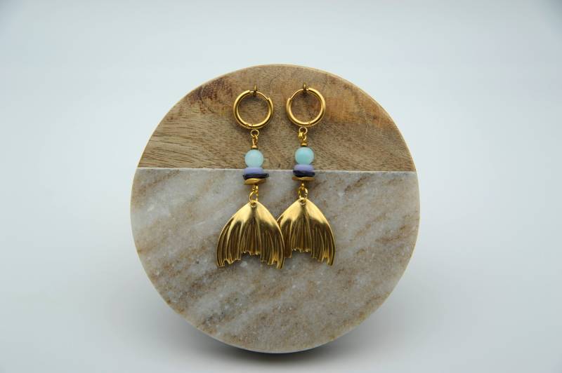 Filigrane Metall Boho Ohrringe | Goldene Hippie Gold Statement Naturschmuck Gold von FimonacciArtifacts