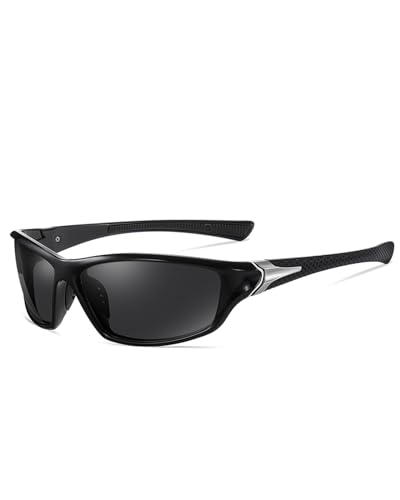 Fimoson Sport polarisierte Sonnenbrille für Männer und Frauen UV400 Schutz Wrap-around-Sonnenbrille für Autofahren Angeln Fimoson Sport polarisierte Sonnenbrille für Männer und Frauen UV400 Schutz Wrap-around-Sonnenbrille für Autofahren Angeln von Fimoson