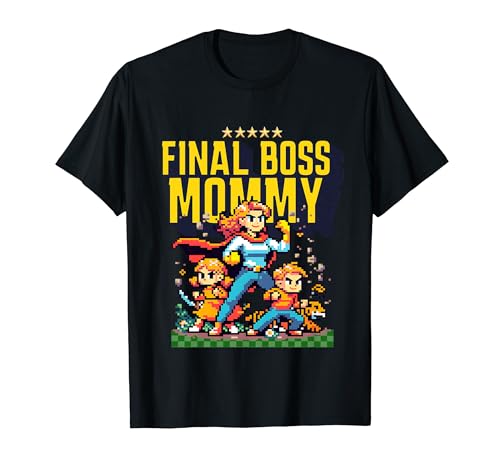 Starke Mütter, Führungsstärke, Endboss, Mama T-Shirt Starke Mütter, Führungsstärke, Endboss, Mama T-Shirt von Final Boss Mommy Clothing Co.