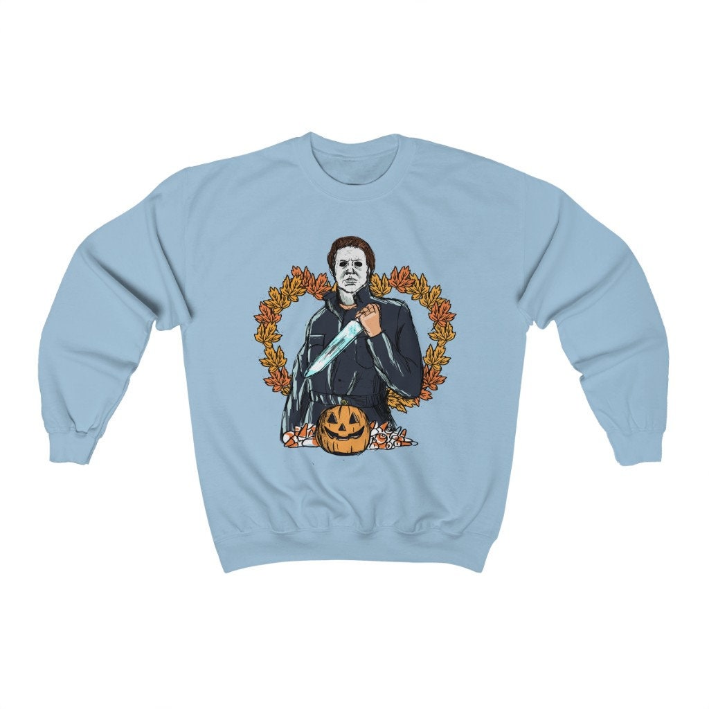 Halloween Sweatshirt, 80Er Vintage Pastell Retro Gruselige Jahreszeit Sweatshirt von FinalgirlTShirts