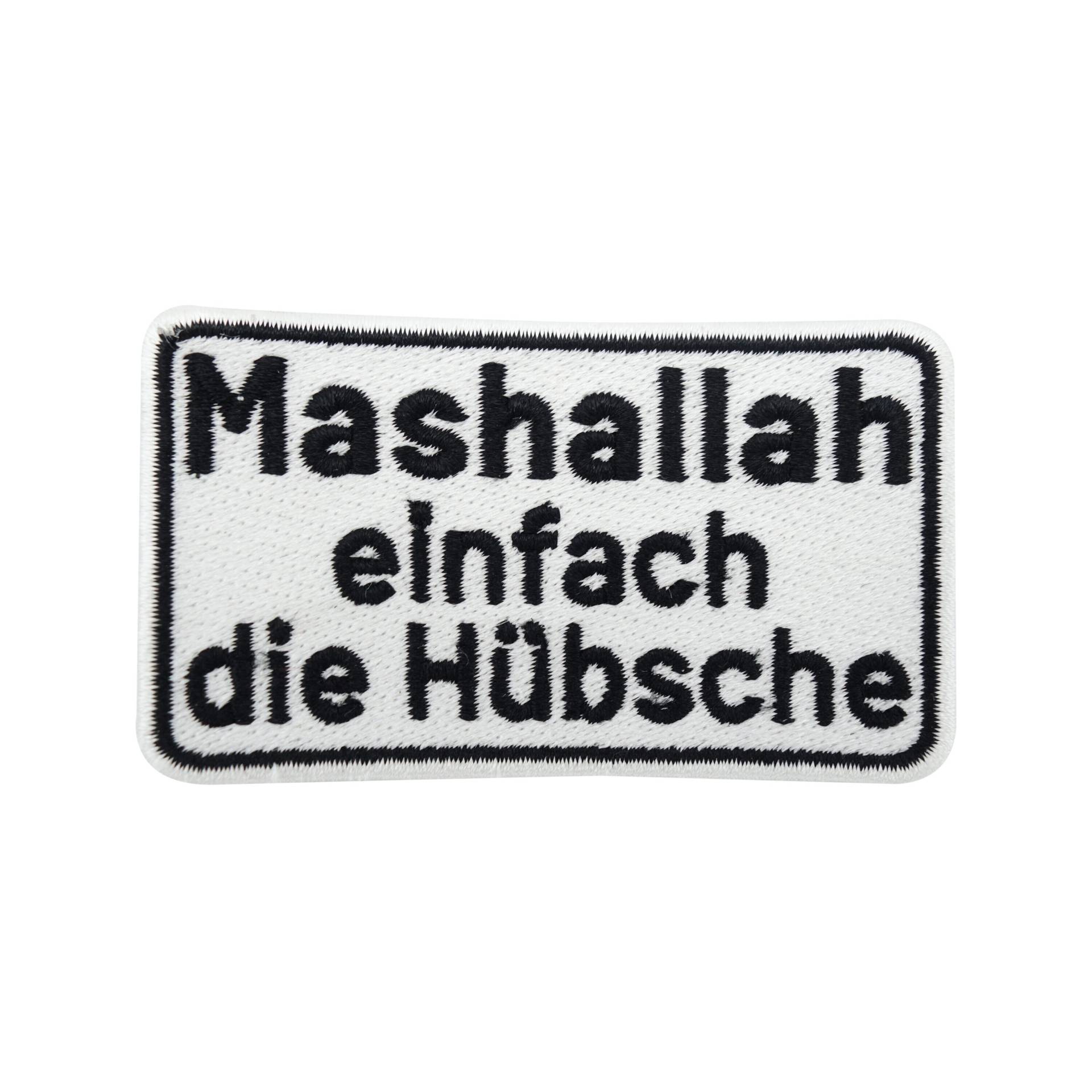 Aufnäher Mashallah Einfach Die Hübsche Meme Patch Zum Aufbügeln | Lustige Patches, Witzige Bügelbilder, Funny Spruch Flicken Finally Home von FinallyHomeDesign