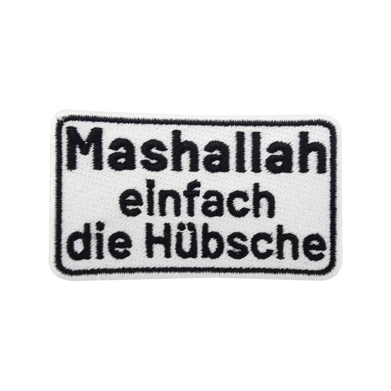 Aufnäher Mashallah Einfach Die Hübsche Meme Patch Zum Aufbügeln | Lustige Patches, Witzige Bügelbilder, Funny Spruch Flicken Finally Home von FinallyHomeDesign