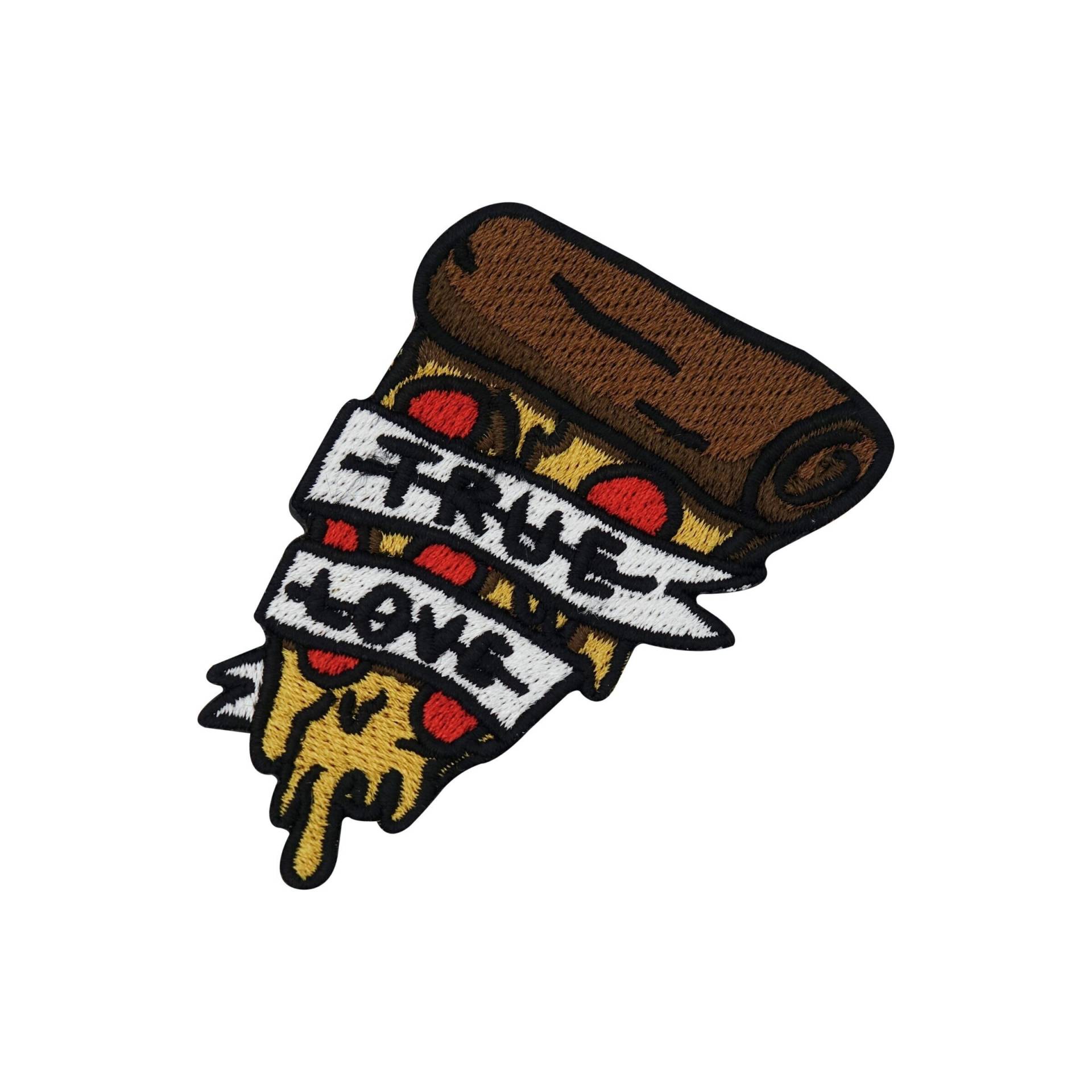 Aufnäher True Love Pizza Stück Patch Zum Aufbügeln | Fast Food Käse Patches, Essen Bügelflicken, Pizzahut Flicken, Usa Amerika Finally Home von FinallyHomeDesign