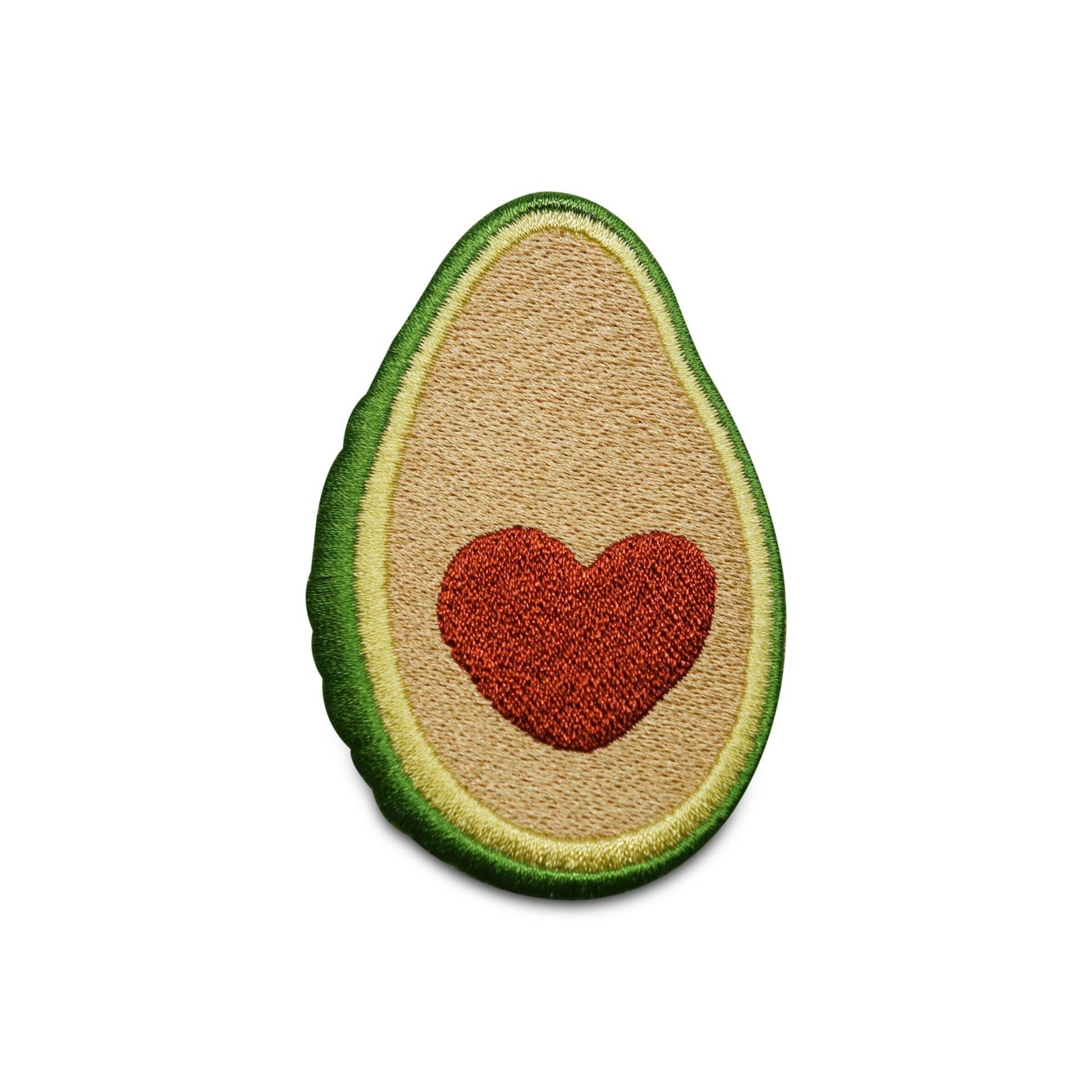 Finally Home Avocado Love Patch Zum Aufbügeln | Cool, Lustig, Witzig Patches, Bügelflicken, Flicken, Aufnäher von FinallyHomeDesign