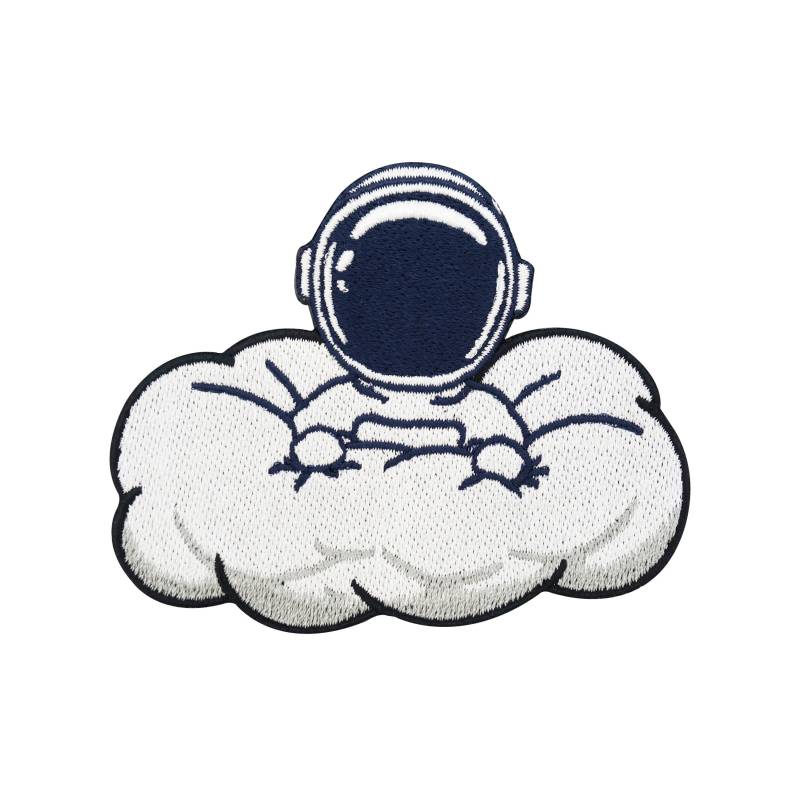 Patch Zum Aufbügeln Astronaut in Einer Wolke | Lustiger Weltraum Patches, Alien Ufo Bügelflicken, Nasa Raumschiff Flicken, Rakete Aufnäher von FinallyHomeDesign