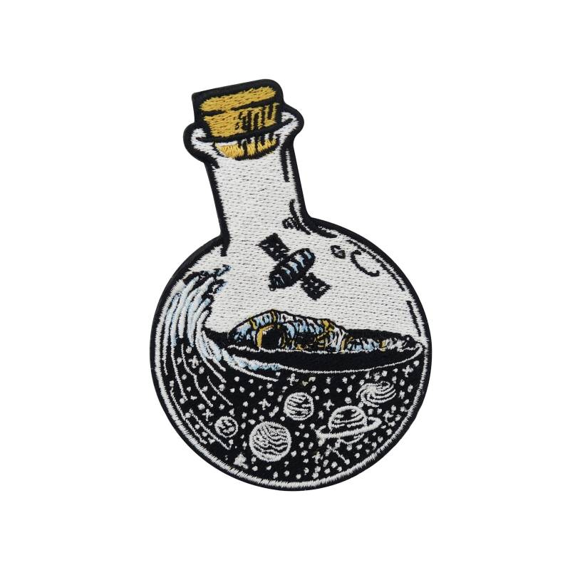 Patch Zum Aufbügeln Astronaut in The Ocean | Weltraum & Planeten Patches, Martime Meer Bügelflicken, Wasser Bügelbild, Aufnäher Finally Home von FinallyHomeDesign