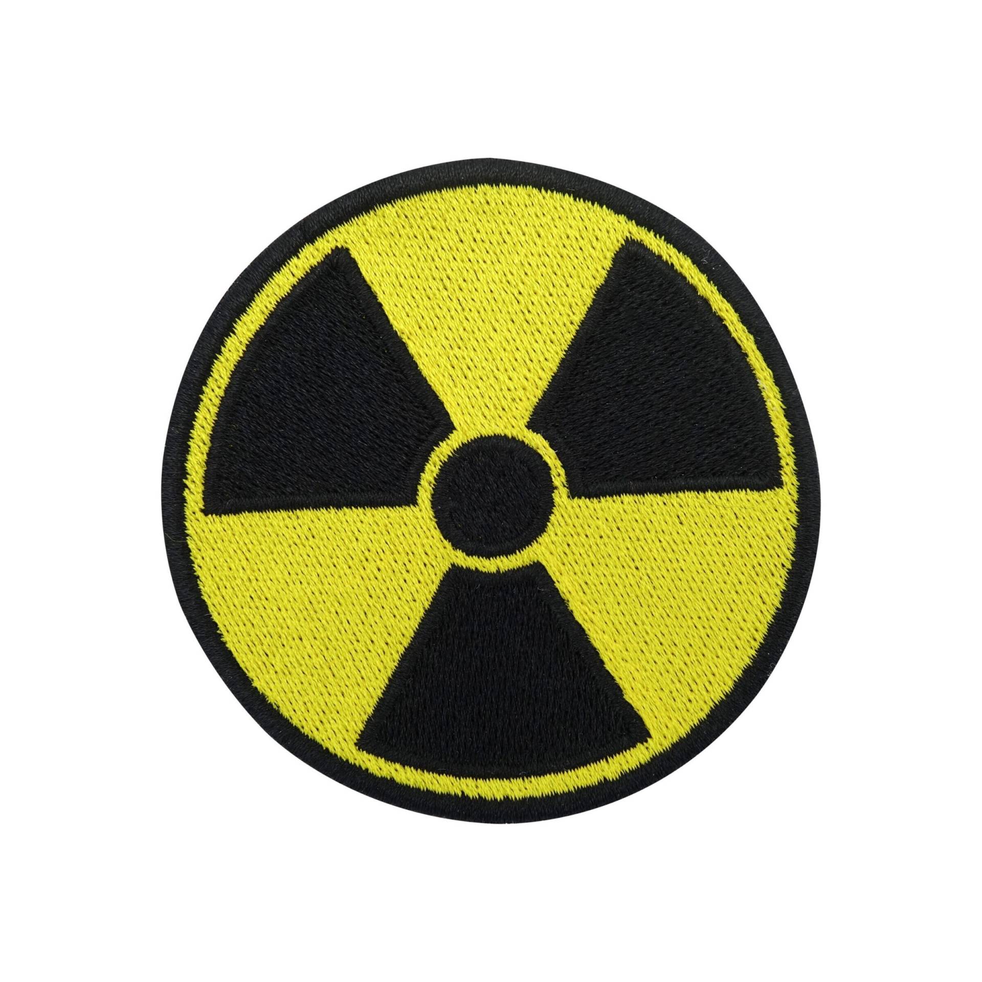 Patch Zum Aufbügeln Oder Haftverschluss Atom Gefahr Symbol | Anti Atomkraft Patches, Radioaktiv Bügelbild, Nuklear Bügelpatch Aufnäher von FinallyHomeDesign