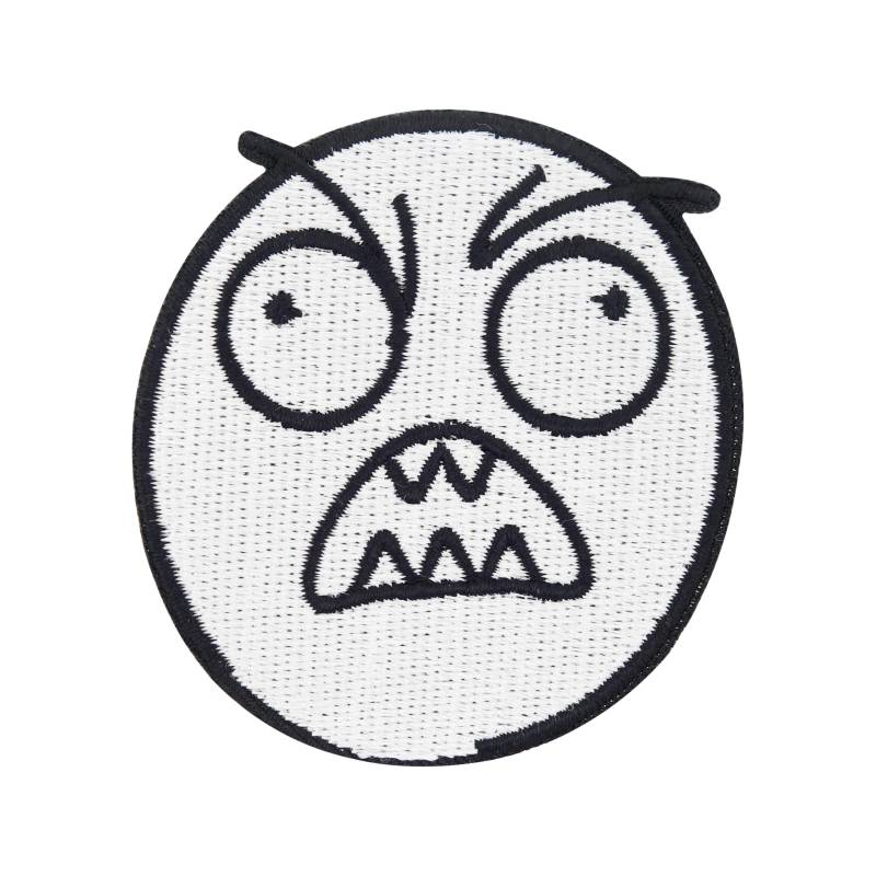 Patch Zum Aufbügeln - Fuuuu Meme | Comic Gesicht Patches Coole Anime Bügelpatches von FinallyHomeDesign