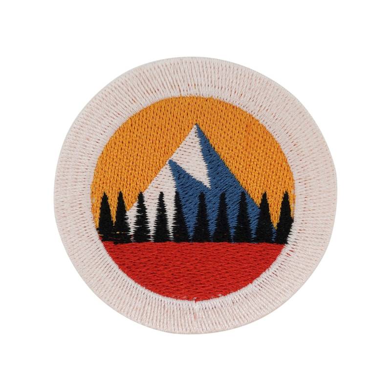 Patch Zum Aufbügeln Oder Haftverschluss - Kleiner Berge | Vintage Berg Patches Mini Bügelbild Wald Aufbügler Aufnäher Wanderer Outdoor von FinallyHomeDesign