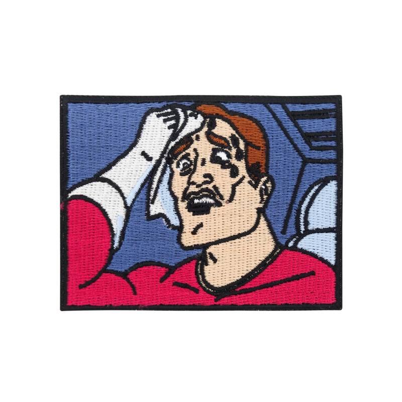 Patch Zum Aufbügeln - Sweating Meme | Lustige Aufbügler Vintage Comic Aufnäher von FinallyHomeDesign