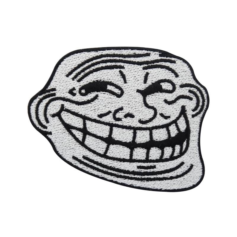 Patch Zum Aufbügeln Trollface Meme | Troll Face Patches, Lustiges Bügelbild Witziger Aufbügler Flicken Funny Pepe Frog Aufnäher Finally Home von FinallyHomeDesign