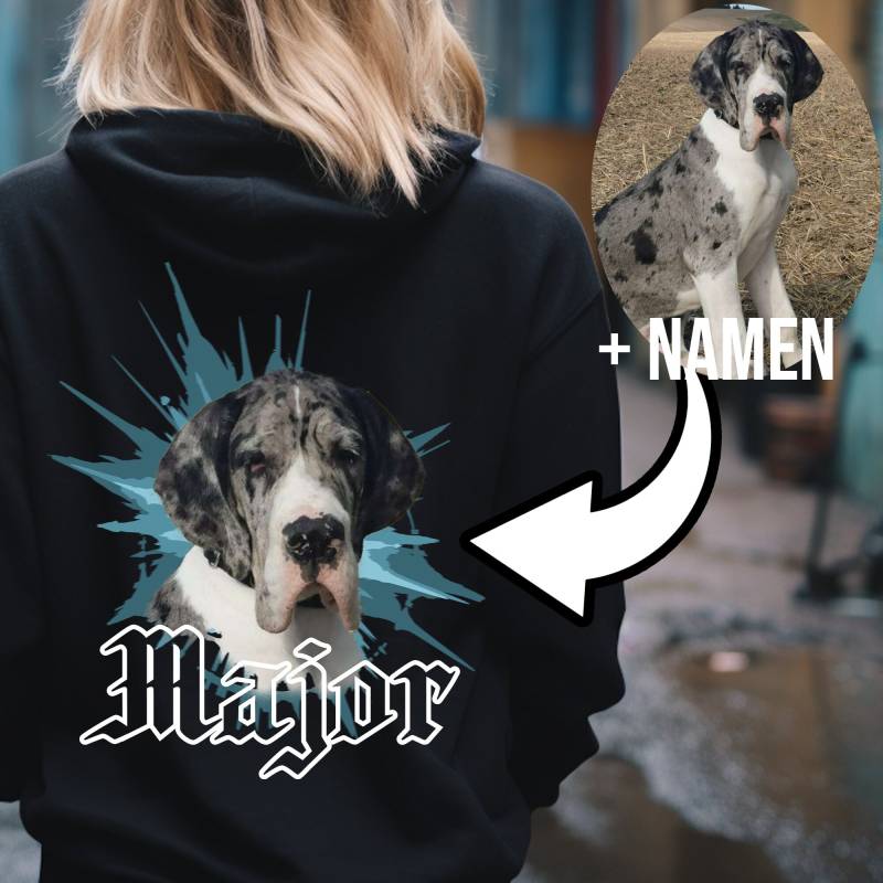 Personalisierter Hoodie Mit Hunde Porträt Foto U. Namen, Geschenk Für Hundeliebhaber, Hundemama Hoodie, Kapuzenpullover Personalisierter Hoodie Mit Hunde Porträt Foto U. Namen, Geschenk Für Hundeliebhaber, Hundemama Hoodie, Kapuzenpullover von FinateDesign