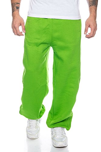 Finchman 85E4 Herren Jogginghose Baggysweat Pant Hellgrün Gr. S von Finchman