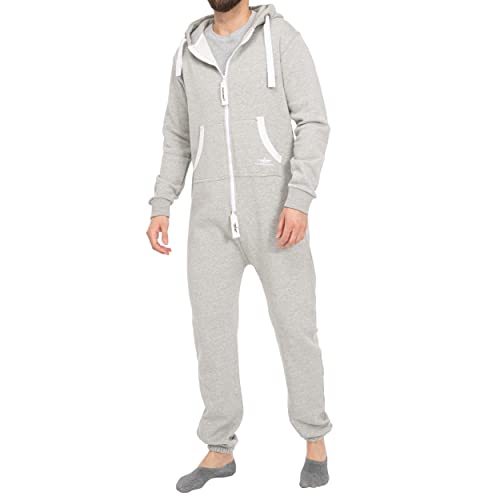 Finchman 32I23 FMJ18 Herren Jumpsuit Overall Onesie Grey Gr. XXL von Finchman